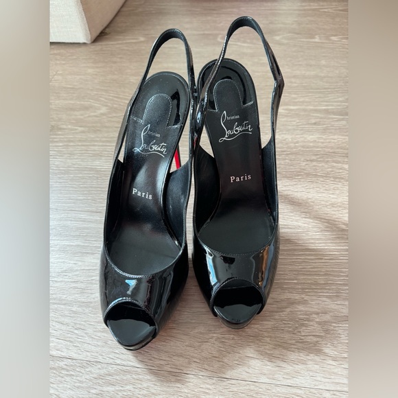 Louboutin size 40 - Hot Chick Sling Alta - Picture 5 of 17